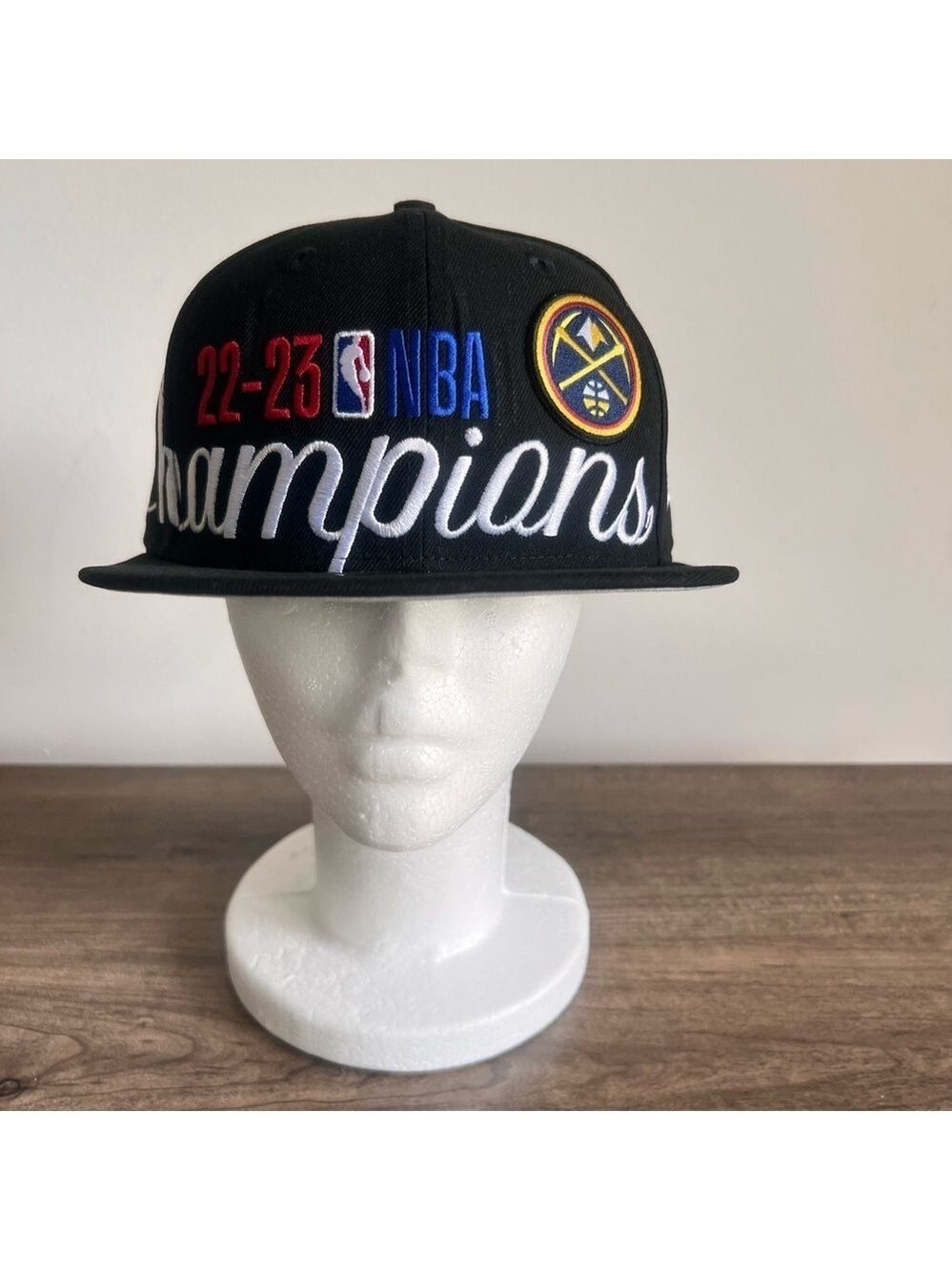 New ERA 9Fifty Denver Nuggets 22 23 NBA World Champ Snapback Hat